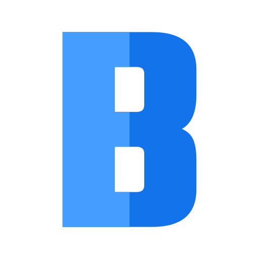문자 b Generic Flat icon