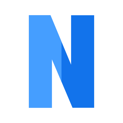 litera n Generic Flat ikona
