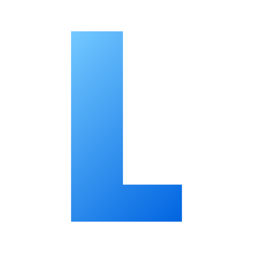 Letter l Generic Flat Gradient icon