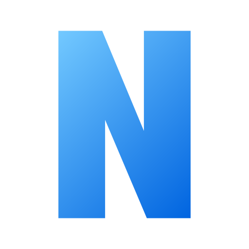 Letter N Generic Flat Gradient icon
