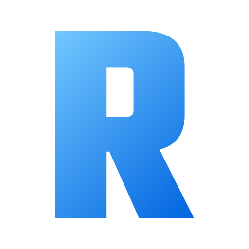 litera r Generic Flat Gradient ikona