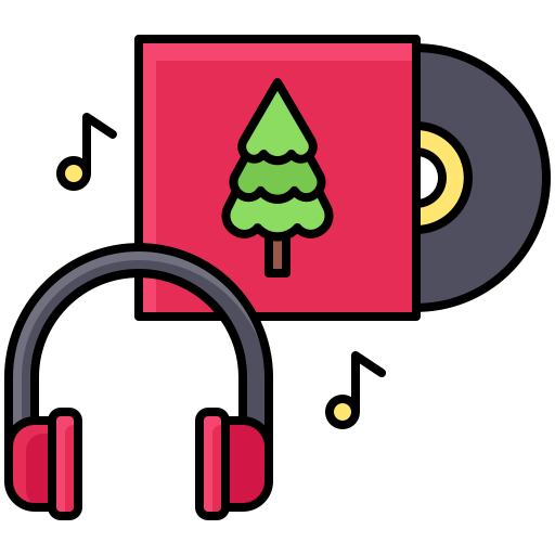 Christmas song Generic Thin Outline Color icon