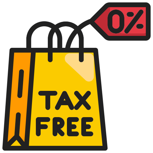 tax free Generic Outline Color иконка