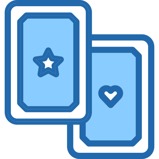 Tarot card Generic Blue icon