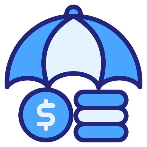 verzekering Generic Blue icoon