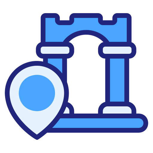 목적지 Generic Blue icon