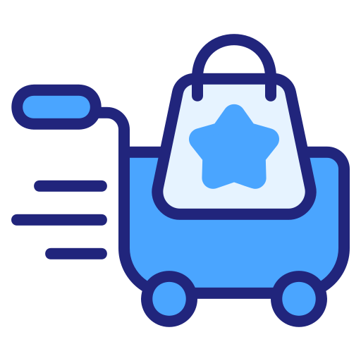 Shopping Generic Blue icon
