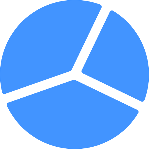 kuchendiagramm Generic Blue icon