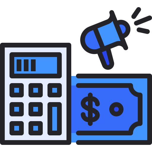 Budget Generic Outline Color icon