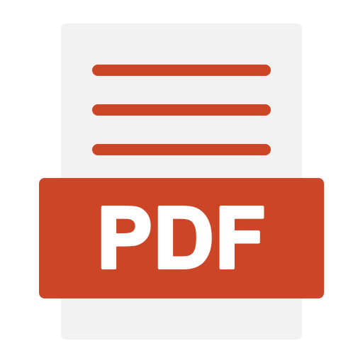 pdf Generic Flat icono