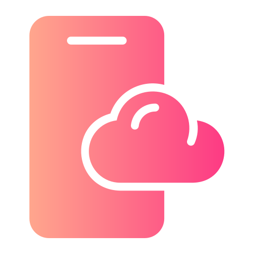 sincronización en la nube Generic Flat Gradient icono