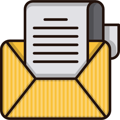 Email Cubydesign Lineal Color  icon