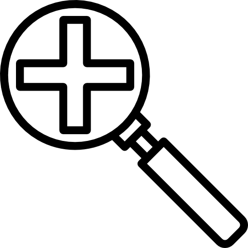 vergrootglas Payungkead Lineal icoon