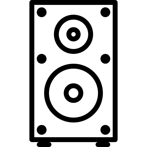 głośnik Payungkead Lineal ikona