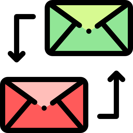 o email Detailed Rounded Lineal color Ícone