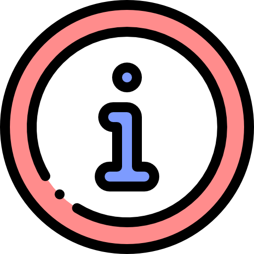 Information Detailed Rounded Lineal color icon