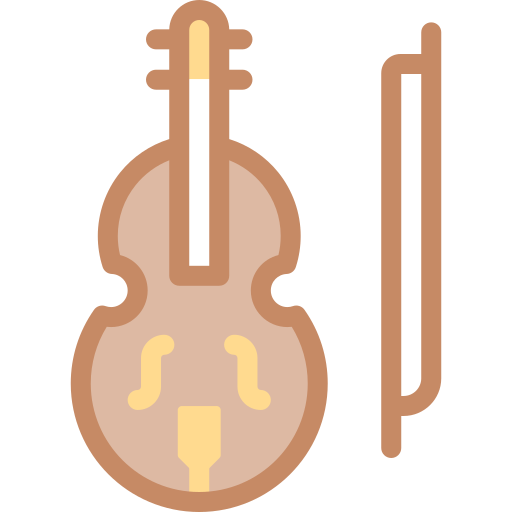 violonchelo Detailed color Lineal color icono