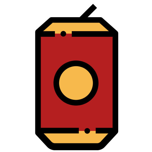 Soda Generic Outline Color icon