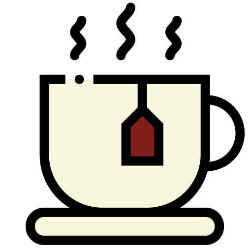 お茶 Generic Outline Color icon