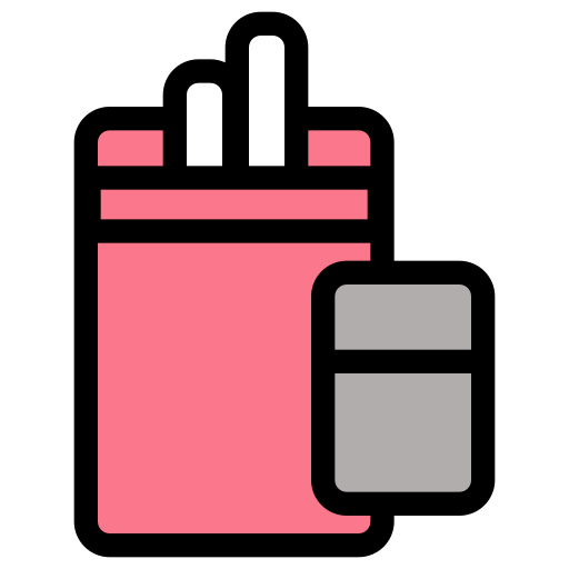 Cigarette Generic Outline Color icon