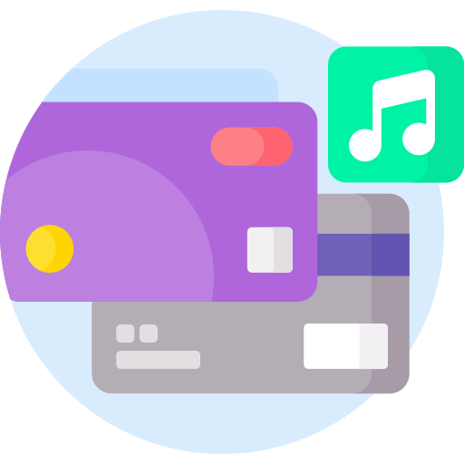 신용 카드 Detailed Flat Circular Flat icon