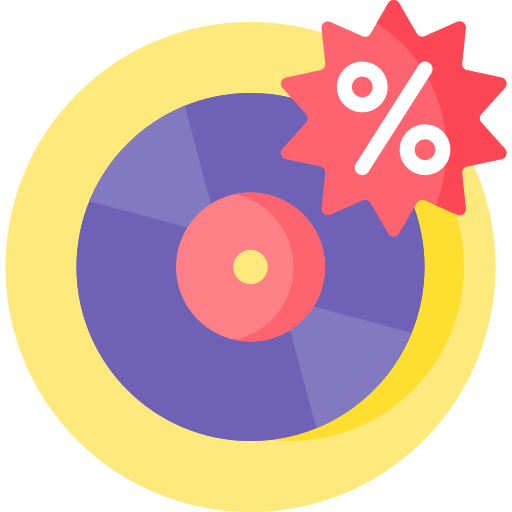할인 Detailed Flat Circular Flat icon