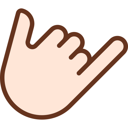 shaka Generic Outline Color icono