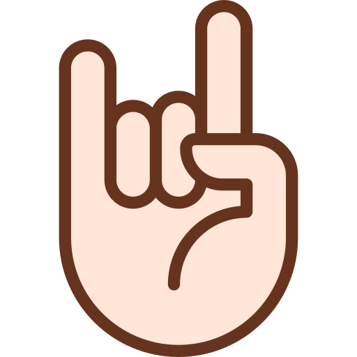 Gesture Generic Outline Color icon