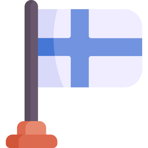 Finland Kawaii Flat icon