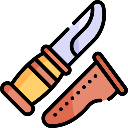 Puukko Kawaii Lineal color icon