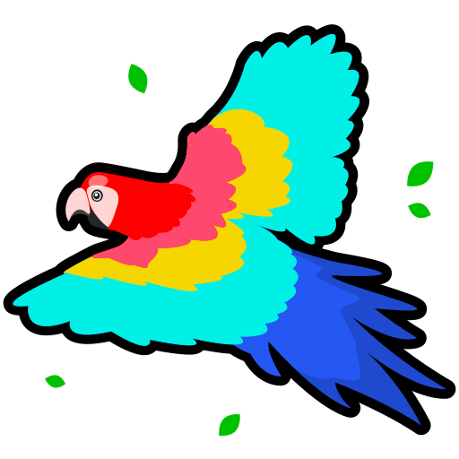 perroquet Generic Outline Color Icône