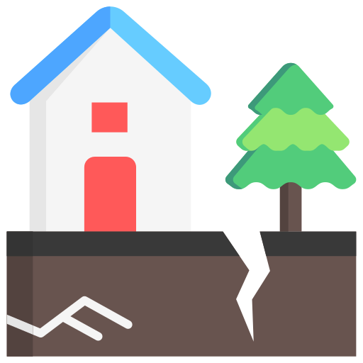 地震 Generic Flat icon