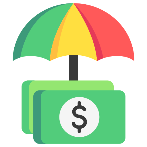 투자 보험 Generic Flat icon