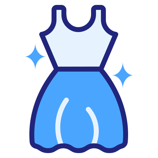 드레스 Generic Blue icon