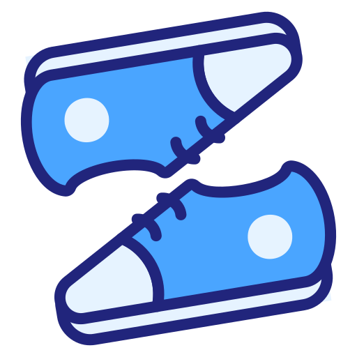 スニーカー Generic Blue icon
