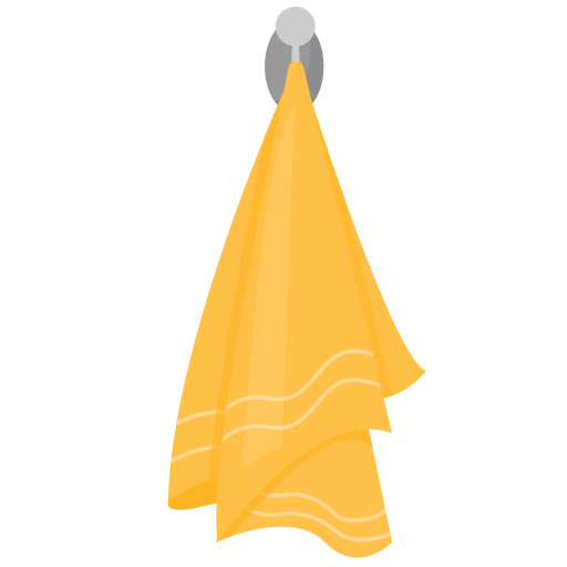 Hand towel Generic Flat icon