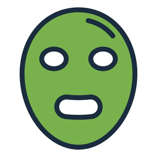 Face Mask Generic Outline Color icon