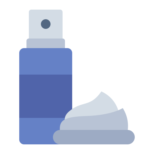 crema de afeitar Generic Flat icono