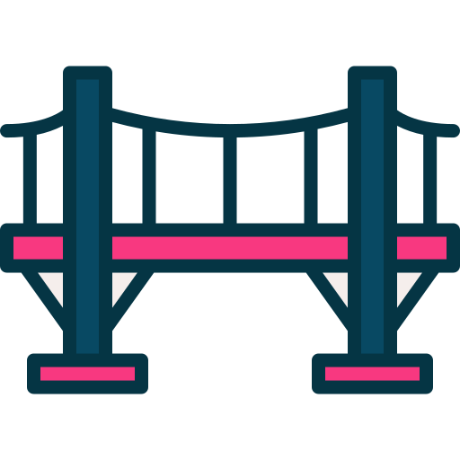 ponte Generic Outline Color Ícone