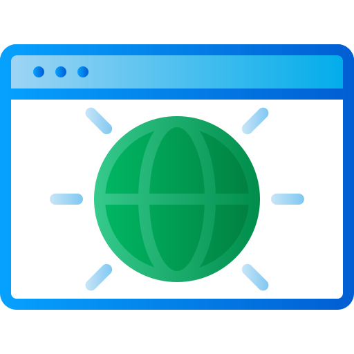 Web Browser Generic Flat Gradient icon