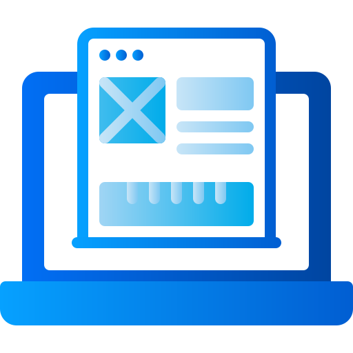 user interface Generic Flat Gradient icono