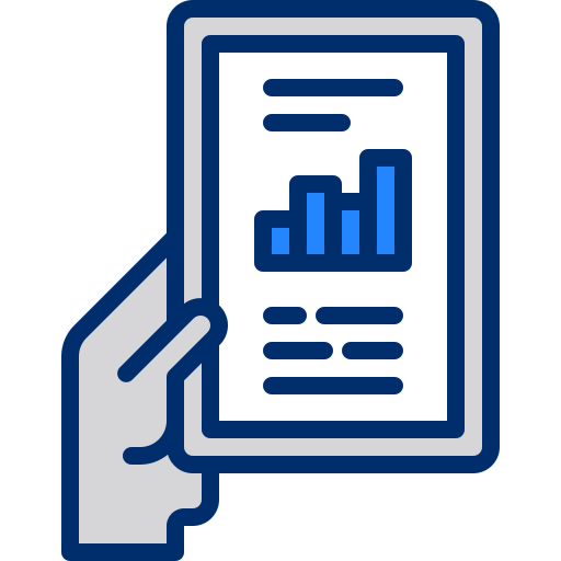 Market analysis Generic Outline Color icon