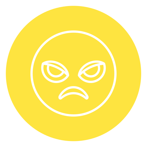 enfadado Generic Flat icono