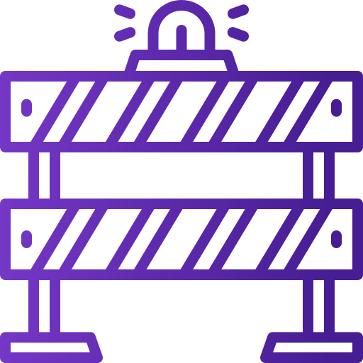 Barrier Generic Gradient icon