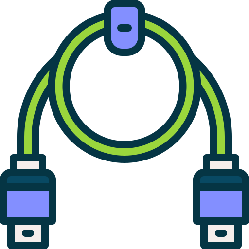 USB plug Generic Outline Color icon