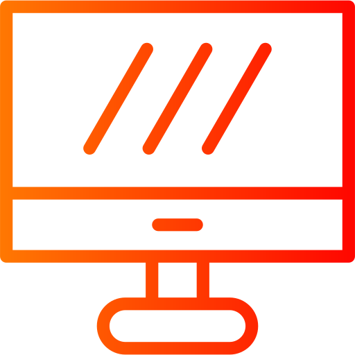computer-bildschirm Generic Gradient icon