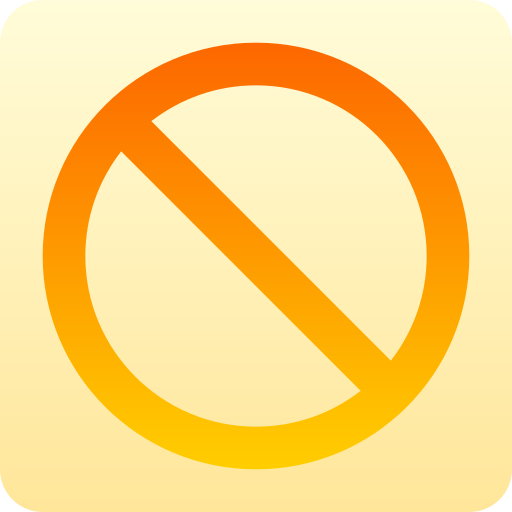 Ban Generic Flat Gradient icon