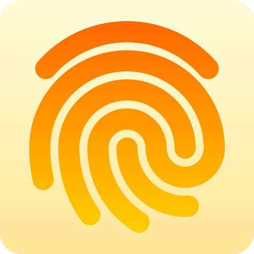 Fingerprint Generic Flat Gradient icon