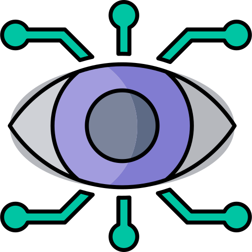 bionisch oog Generic color lineal-color icoon