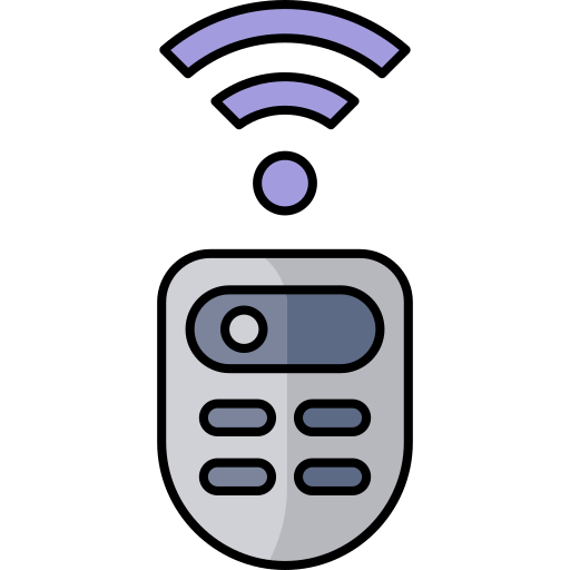 Remote control Generic color lineal-color icon